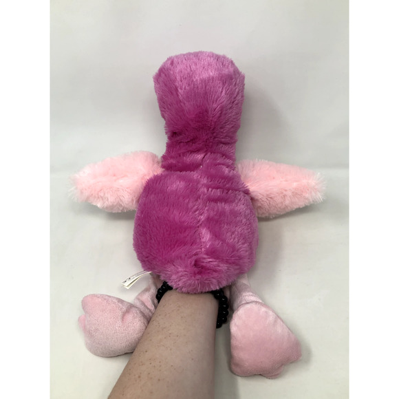 Lot of 4 Soft Hand Puppets Fish Toucan Penguin Dinosaur - Dream & Manhattan Toys - Picture 3 of 16